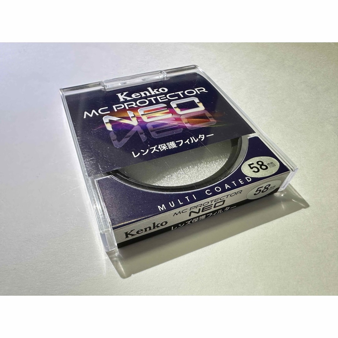 Kenko レンズ保護フィルター　58mm スマホ/家電/カメラのカメラ(フィルター)の商品写真