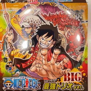 ワンピース(ONE PIECE)のワンピース コレクション缶バッジBIG 最強トリオ ロー キッド ルフィ(キャラクターグッズ)