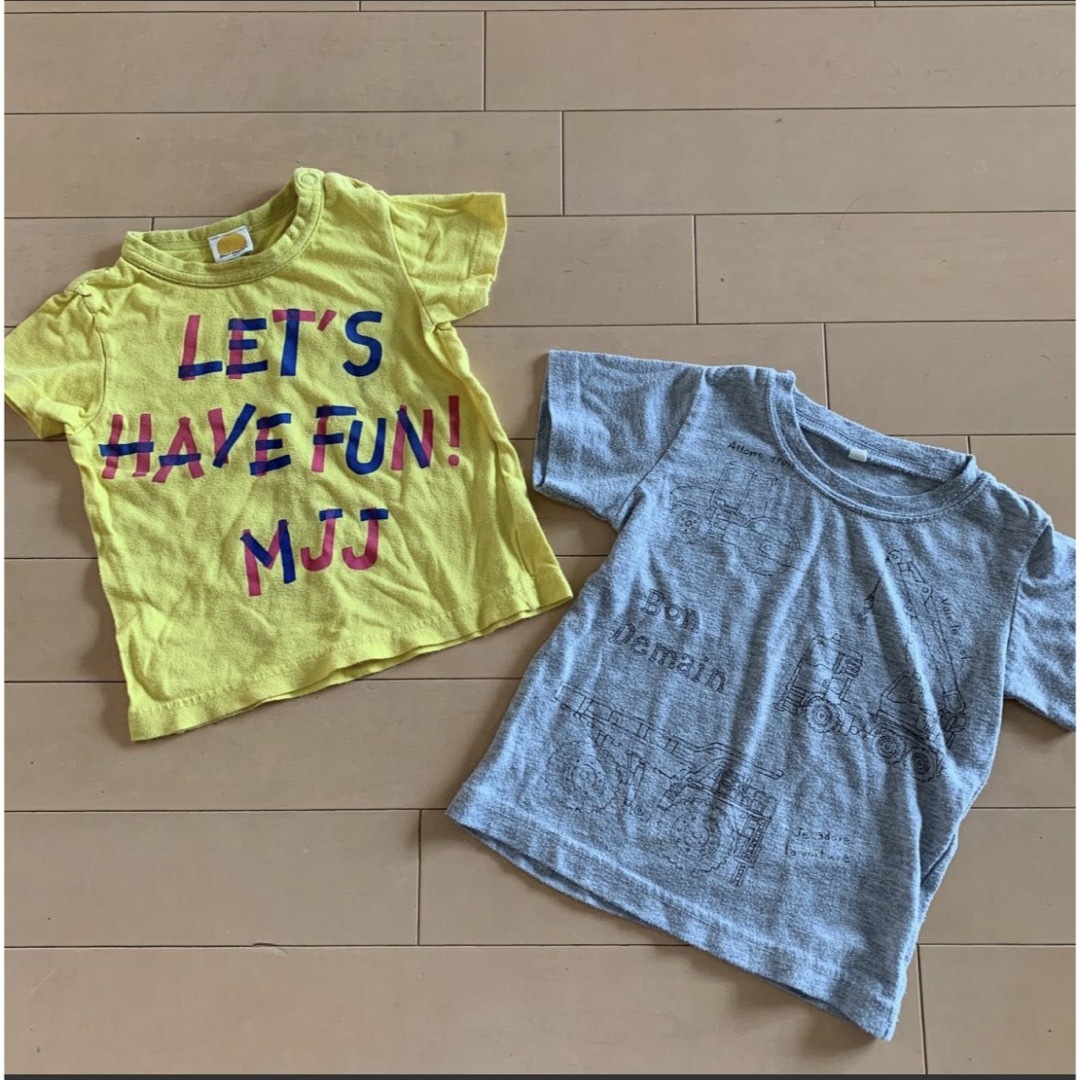 mou jon jon(ムージョンジョン)のTシャツセット キッズ/ベビー/マタニティのキッズ服男の子用(90cm~)(Tシャツ/カットソー)の商品写真