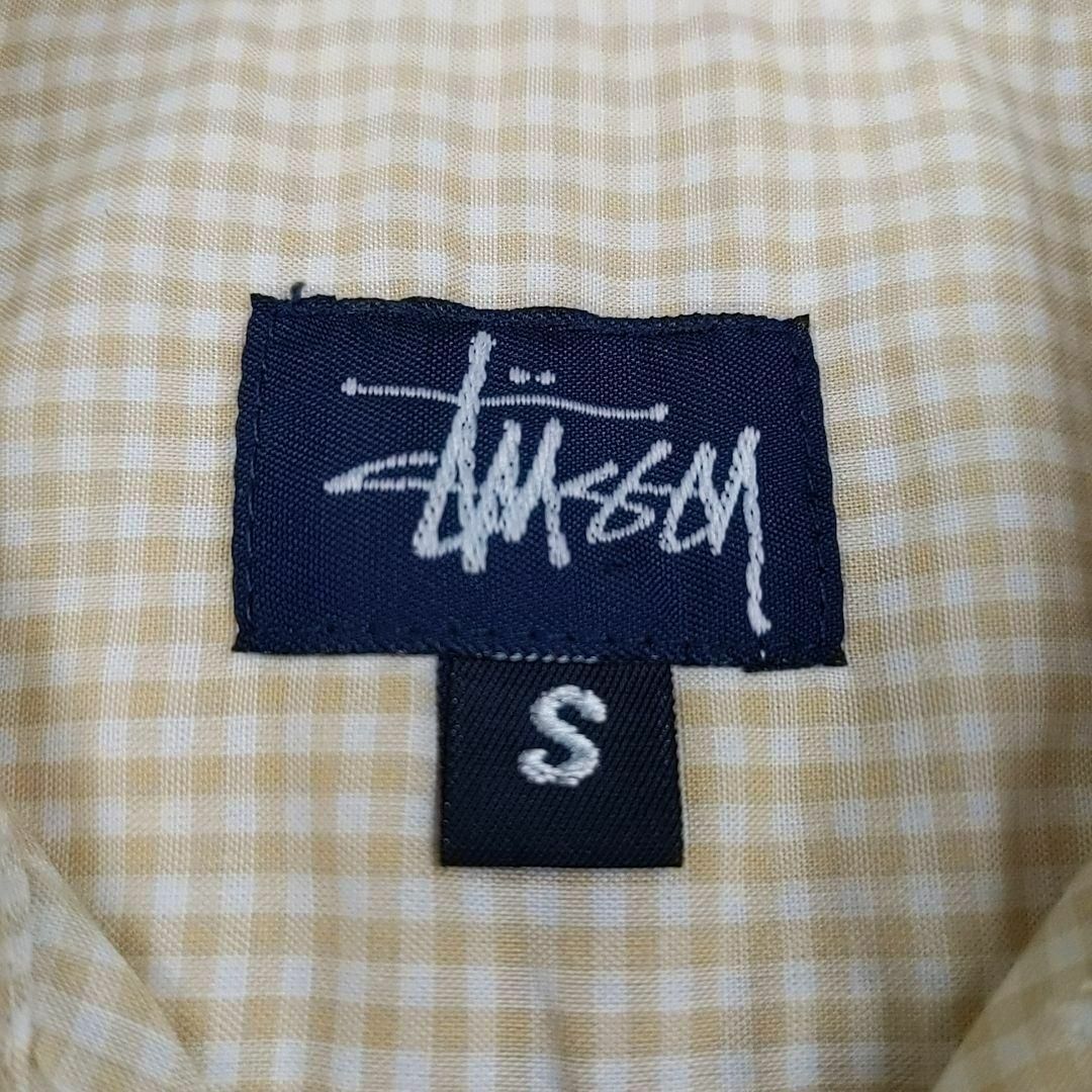 STUSSY(ステューシー)の90s USA製 OLD STUSSY チェックシャツ 半袖 ワンポイント ロゴ メンズのトップス(シャツ)の商品写真