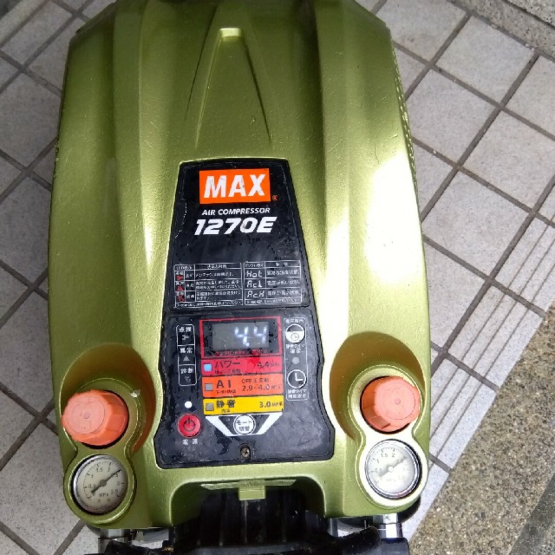 MAXエアーコンプレッサー1270E常圧高圧 | フリマアプリ ラクマ