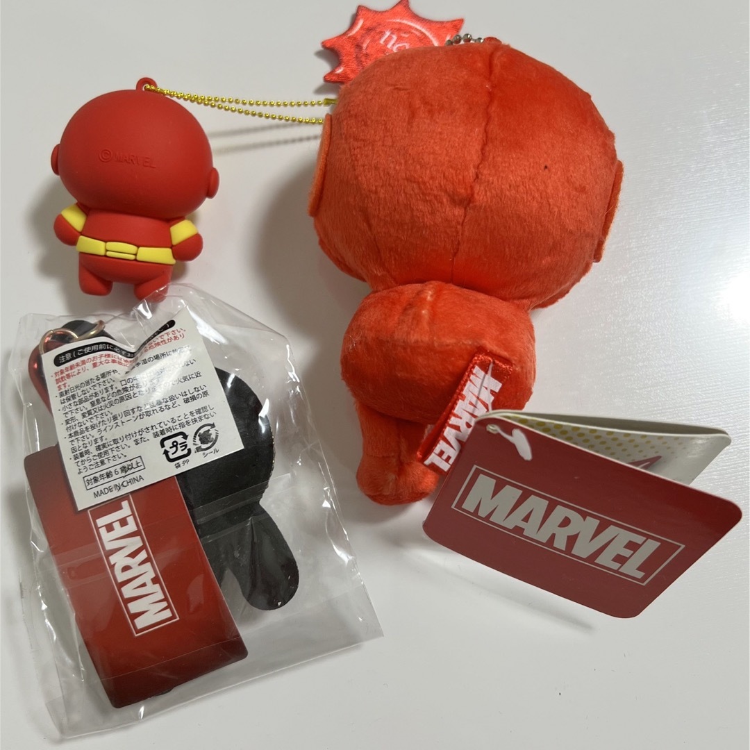 MARVEL アイアンマン ブラックスパイダーマン エンタメ/ホビーのフィギュア(アメコミ)の商品写真