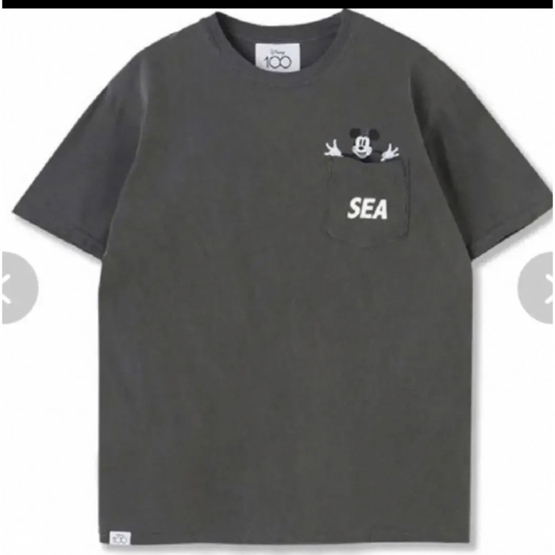 WIND AND SEA MICKEY MOUSE POCKET TEE XL - Tシャツ/カットソー(半袖 ...