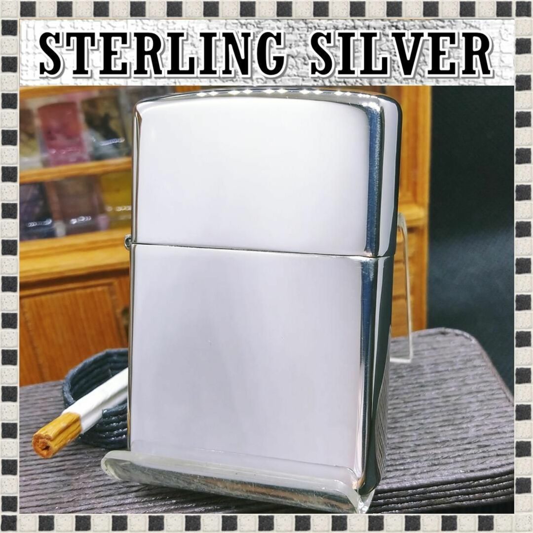 №1435 ZIPPO スターリングシルバー STERLING SILVER