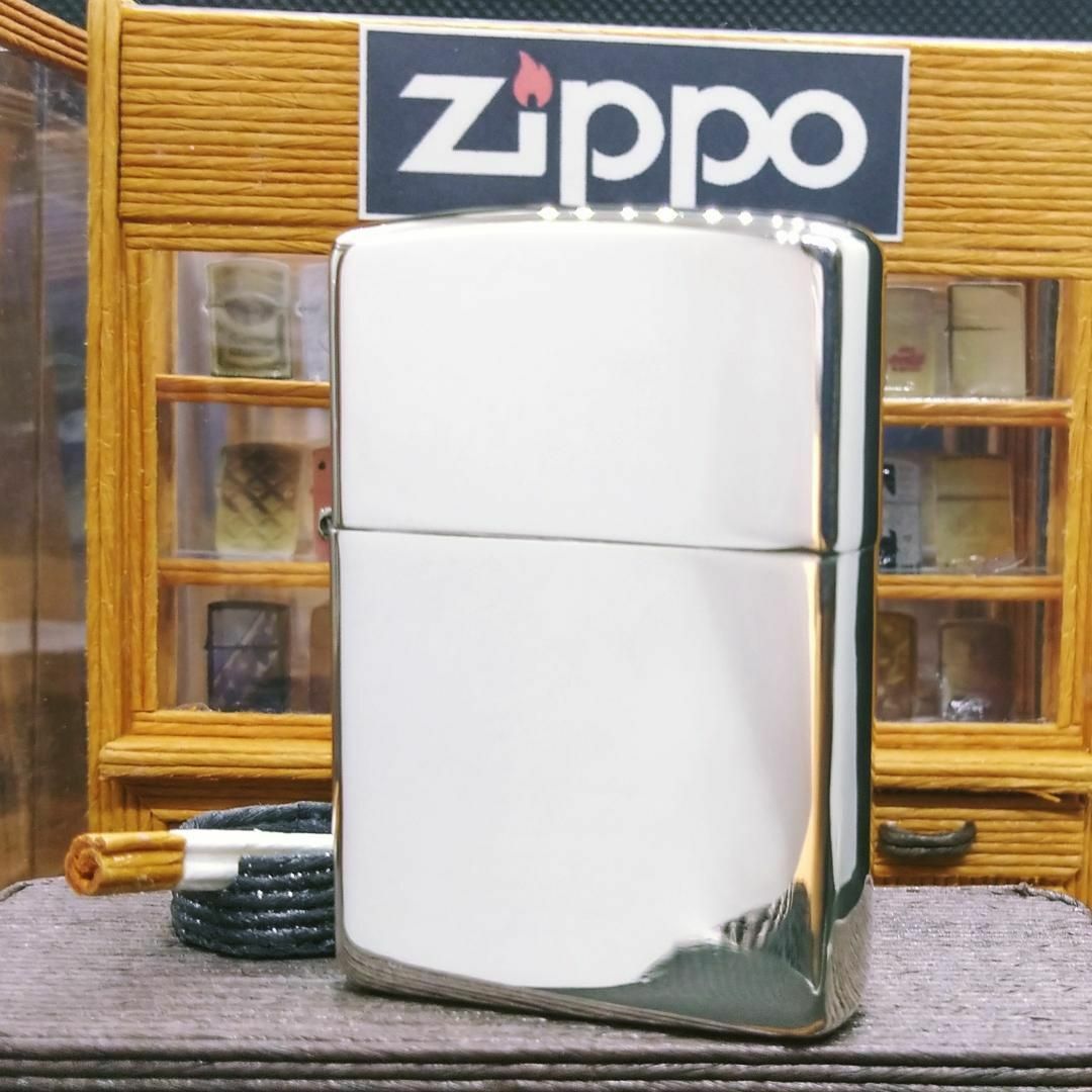 №1435 ZIPPO スターリングシルバー STERLING SILVER 9