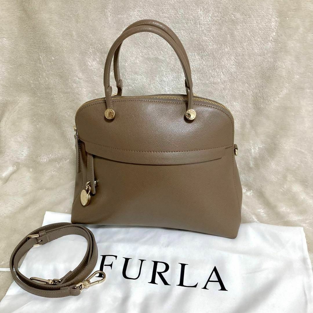 Furla - 【極美品】 フルラ パイパー 2way ショルダー M サッビア ...