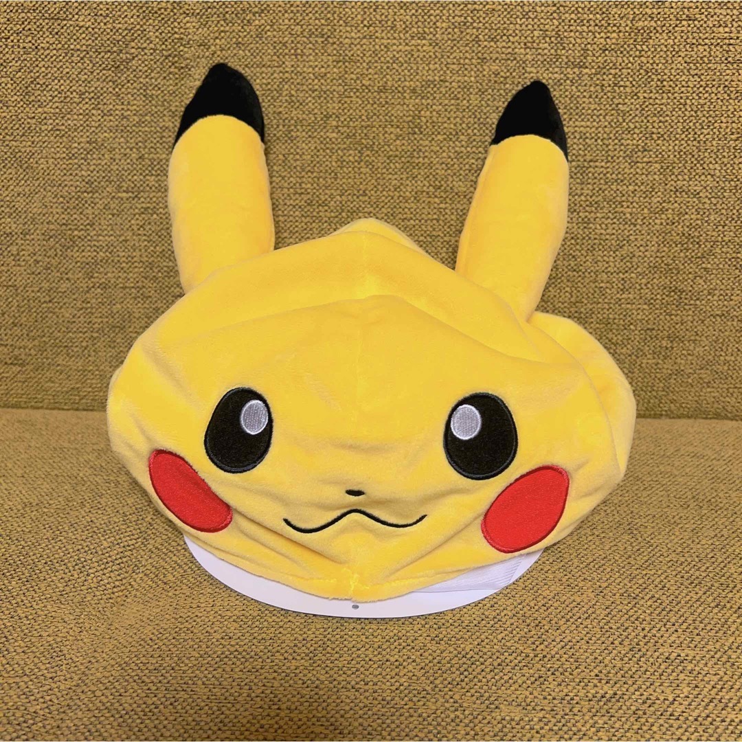 新品　ポケモン　ぬいぐるみ　クッション　ピカチュウ　コダック　ヒトカゲ　帽子