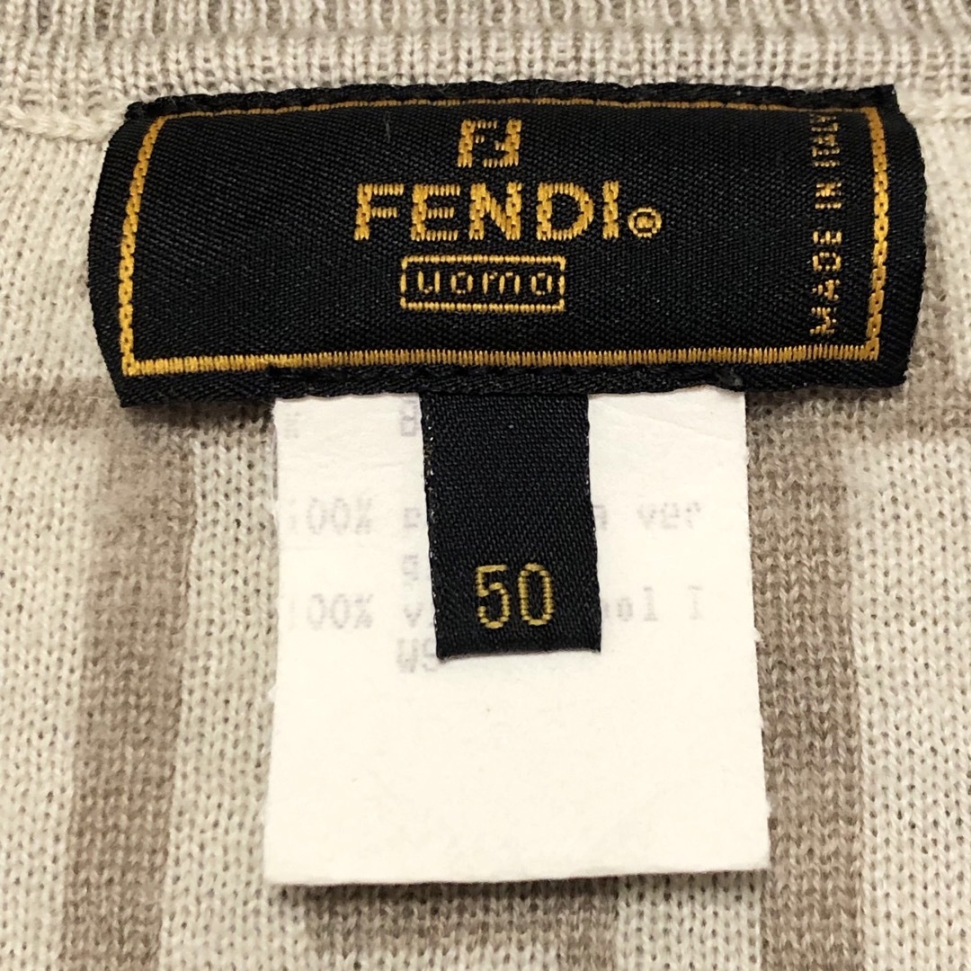 即完売 FENDI フェンディ ズッカ柄満載 ウール100% ニット セーター