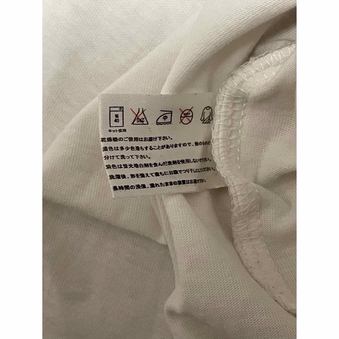 白Tシャツ　無地　ホワイト　半袖 レディースのトップス(Tシャツ(半袖/袖なし))の商品写真