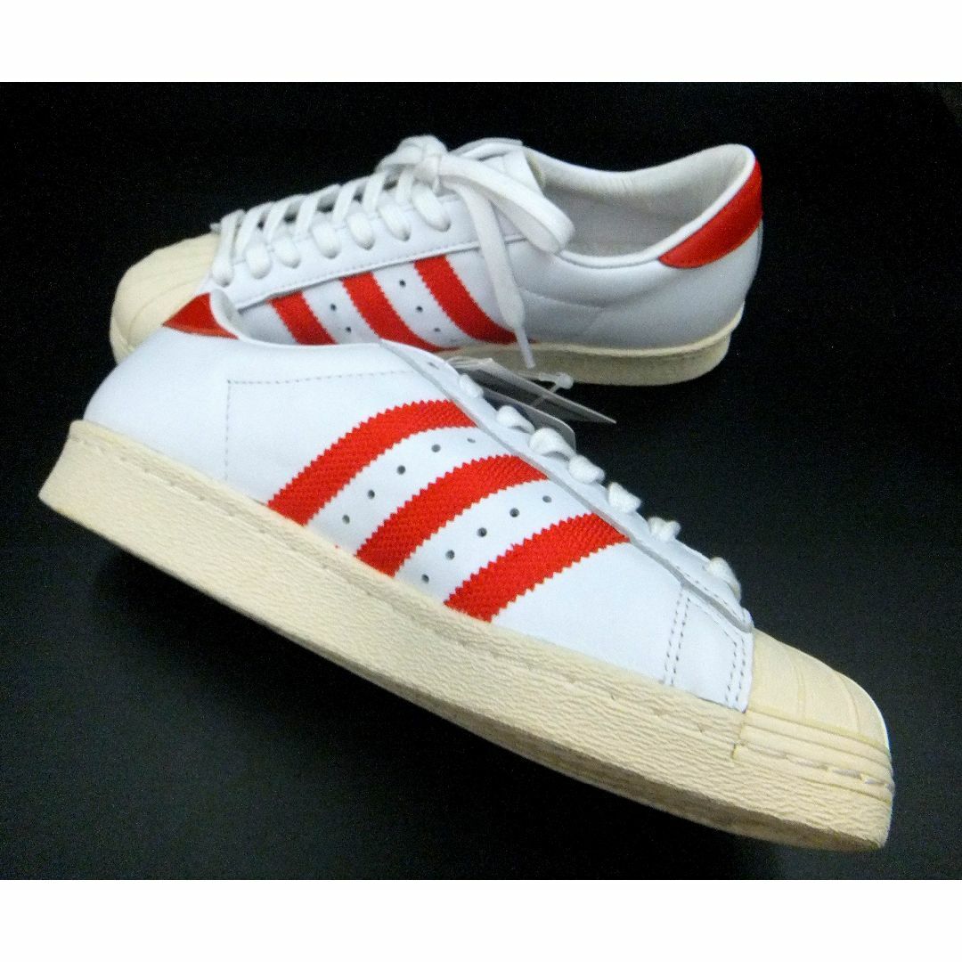 adidas(アディダス)の◆完全未使用◆adidas Originals スーパースター 白/赤 24cm レディースの靴/シューズ(スニーカー)の商品写真