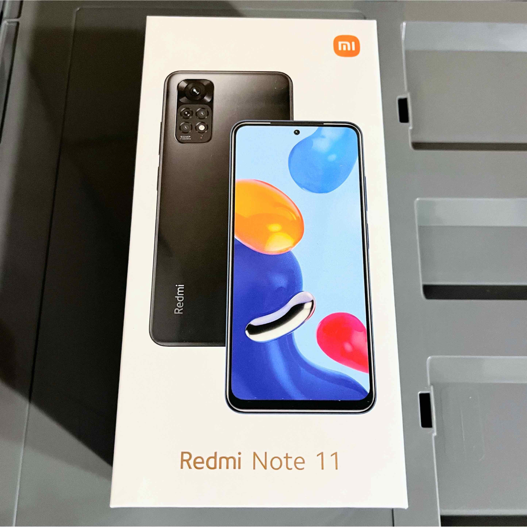 Redmi Note11 新品未開封　レドミノート11 グラファイトグレー64GB状態