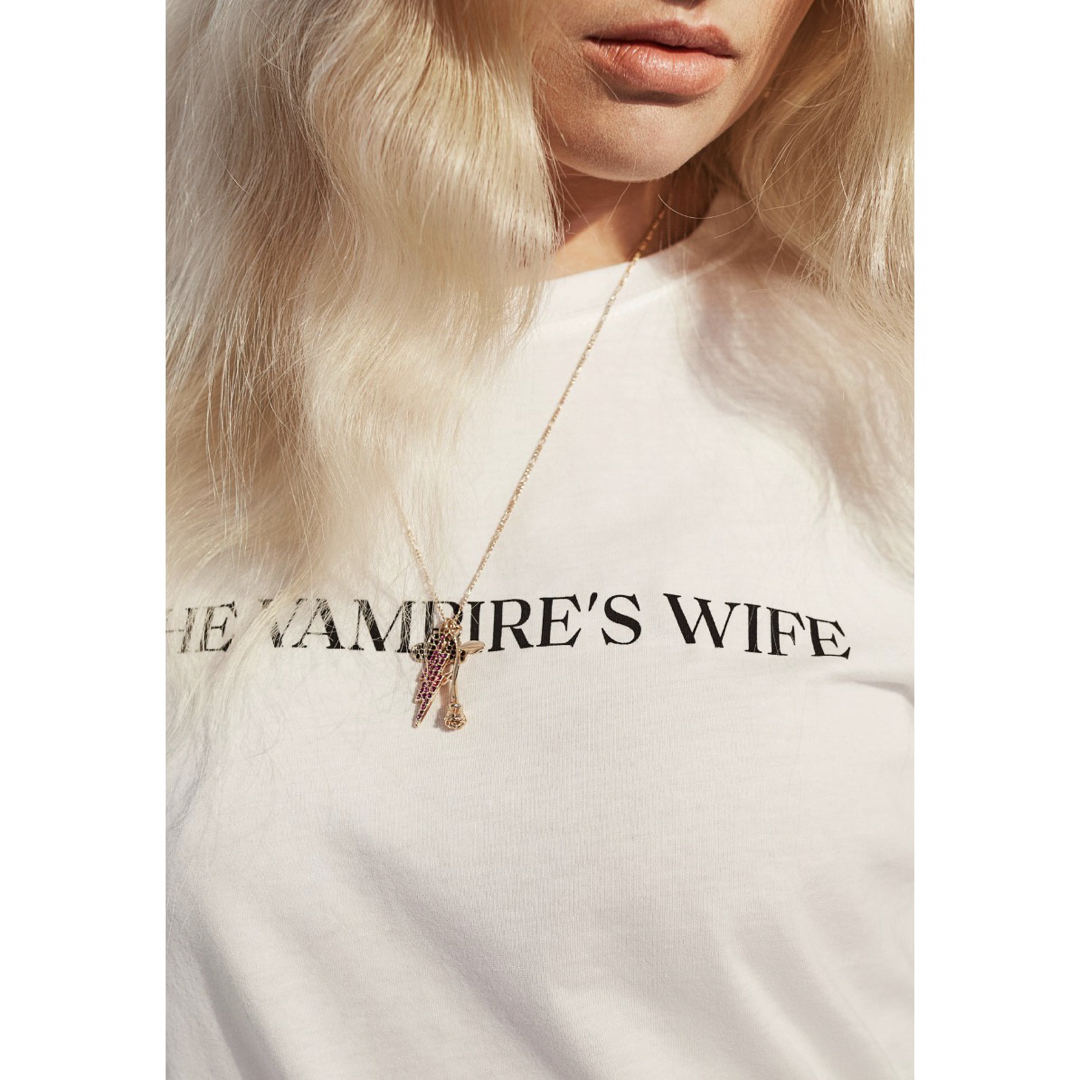 H&M(エイチアンドエム)のH&M TheVampire'sWife  vampire ネックレス 薔薇 レディースのアクセサリー(ネックレス)の商品写真