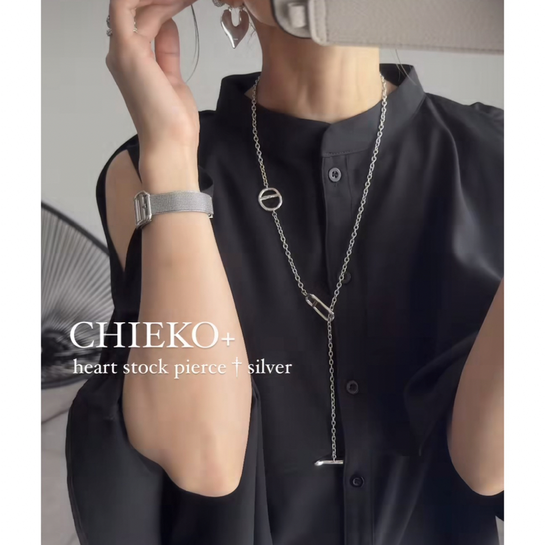 CHIEKO+ grace necklace/silver ネックレス - ネックレス