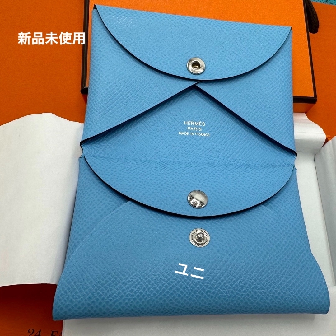 新品未使用/エルメスHERMES B刻印　カルヴィデュオ　エプソン　ノワール