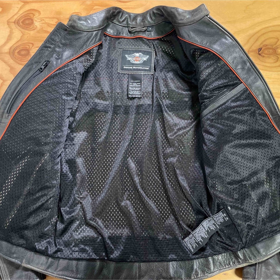 【美品】Harley-Davidson⭐️革ジャン　インナー付き