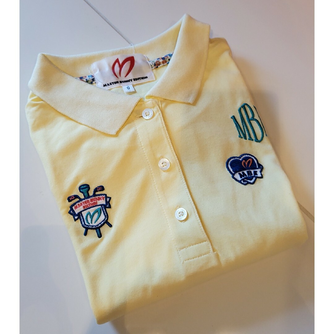 マスターバニーエディション 半袖ポロシャツ サイズ0 スポーツ/アウトドアのゴルフ(ウエア)の商品写真
