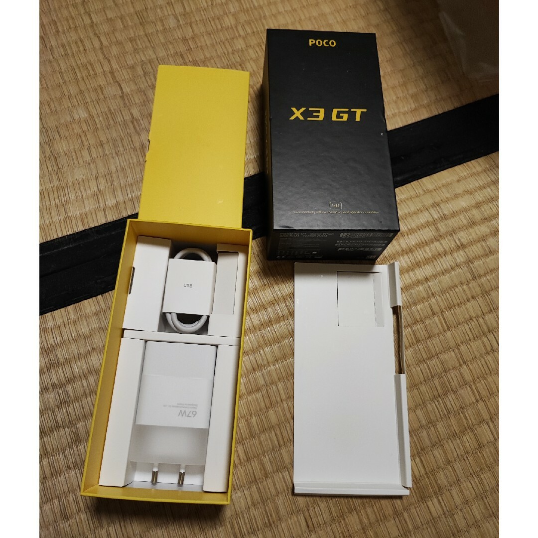 ジャンク品 POCO X3 GT 8GB 128GB スマホ/家電/カメラのスマートフォン/携帯電話(スマートフォン本体)の商品写真