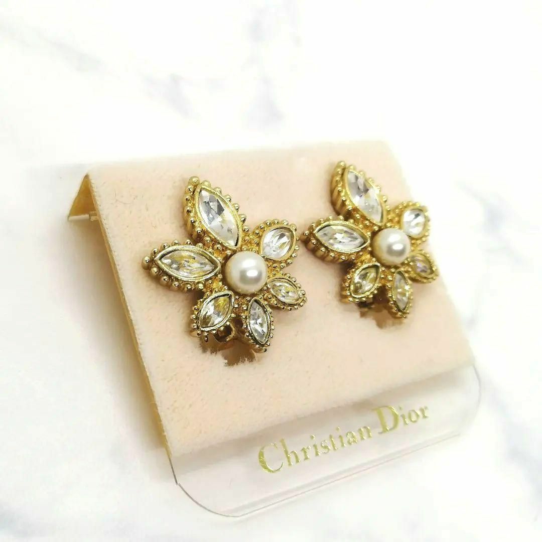 未使用✨ 超希少! DIOR ネックレス イヤリング セット 大ぶり 高級 刻印