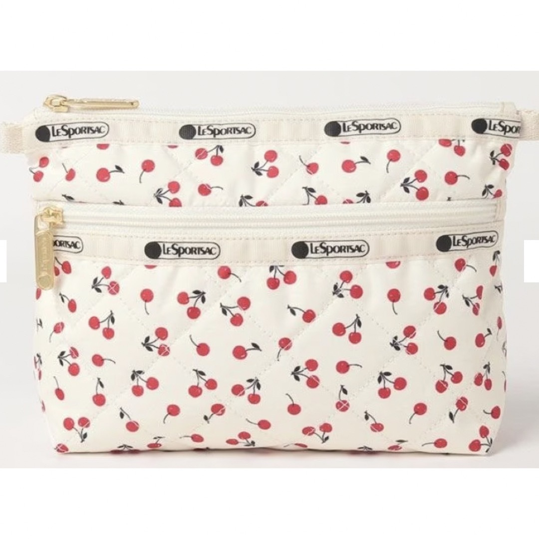 LeSportsac - レスポ×神崎恵 ポーチ チェリー キルトの通販 by LeSportsac - レスポ×神崎恵 ポーチ チェリー キルトの通販 by
