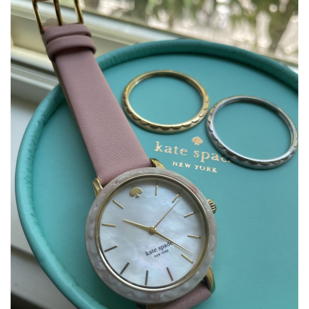 【電池新品ベルト新品美品】Kate spade NEW YORK 腕時計35㎜