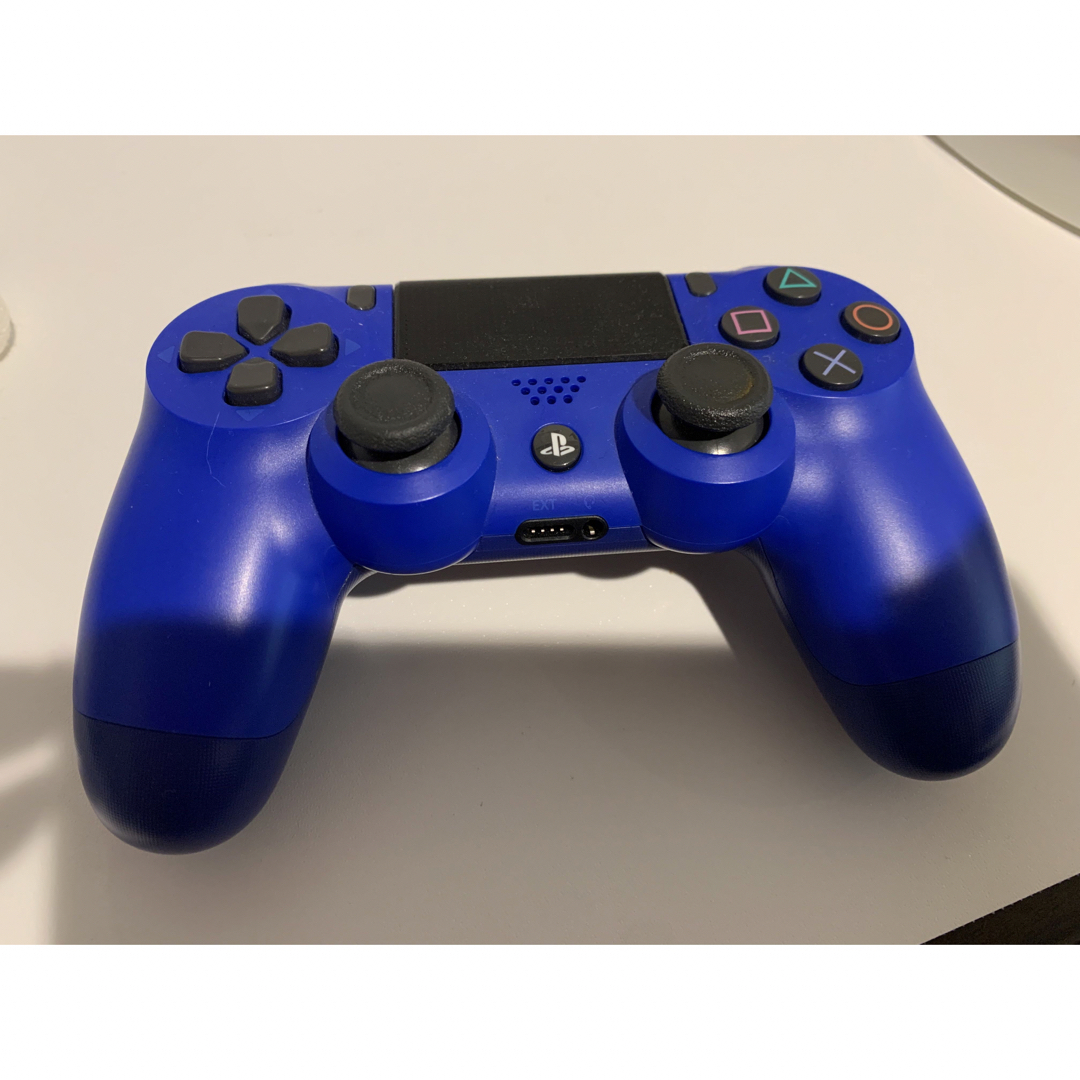 PlayStation4 - りょうさん専用 ps4コントローラー ブルーの通販 by