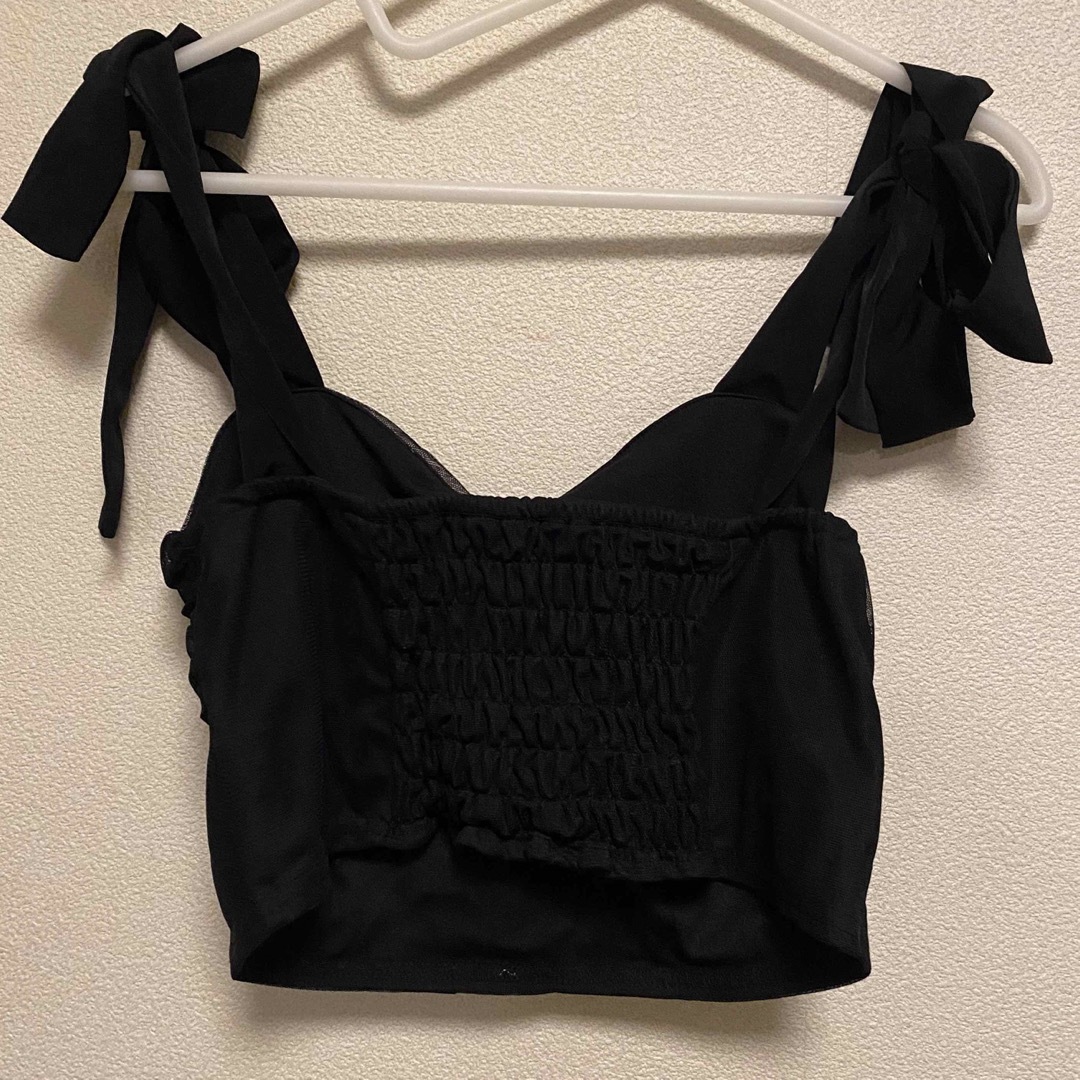 “Ballerina” ribbon tulle bustier レディースのトップス(その他)の商品写真