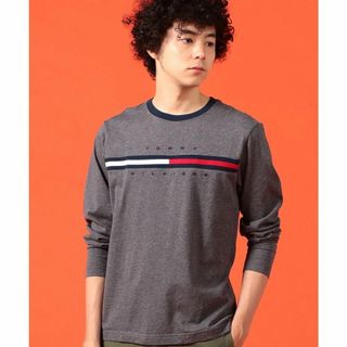 トミーヒルフィガー(TOMMY HILFIGER)のTOMMY HILFIGER（トミーヒルフィガー）ロゴロングスリーブTシャツ L(Tシャツ/カットソー(七分/長袖))