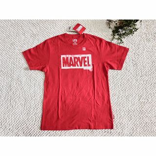 マーベル(MARVEL)の未使用タグ付　ユニクロUTマーベルMARVELロゴTシャツ(Tシャツ/カットソー(半袖/袖なし))