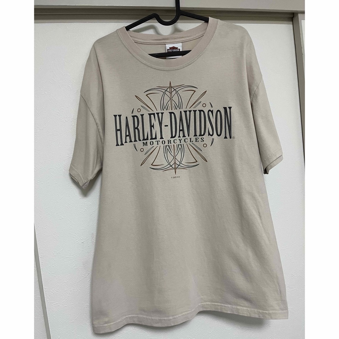 Harley Davidson(ハーレーダビッドソン)のHARLEY-DAVIDSON 半袖ビッグTシャツ　メンズLサイズ メンズのトップス(Tシャツ/カットソー(半袖/袖なし))の商品写真