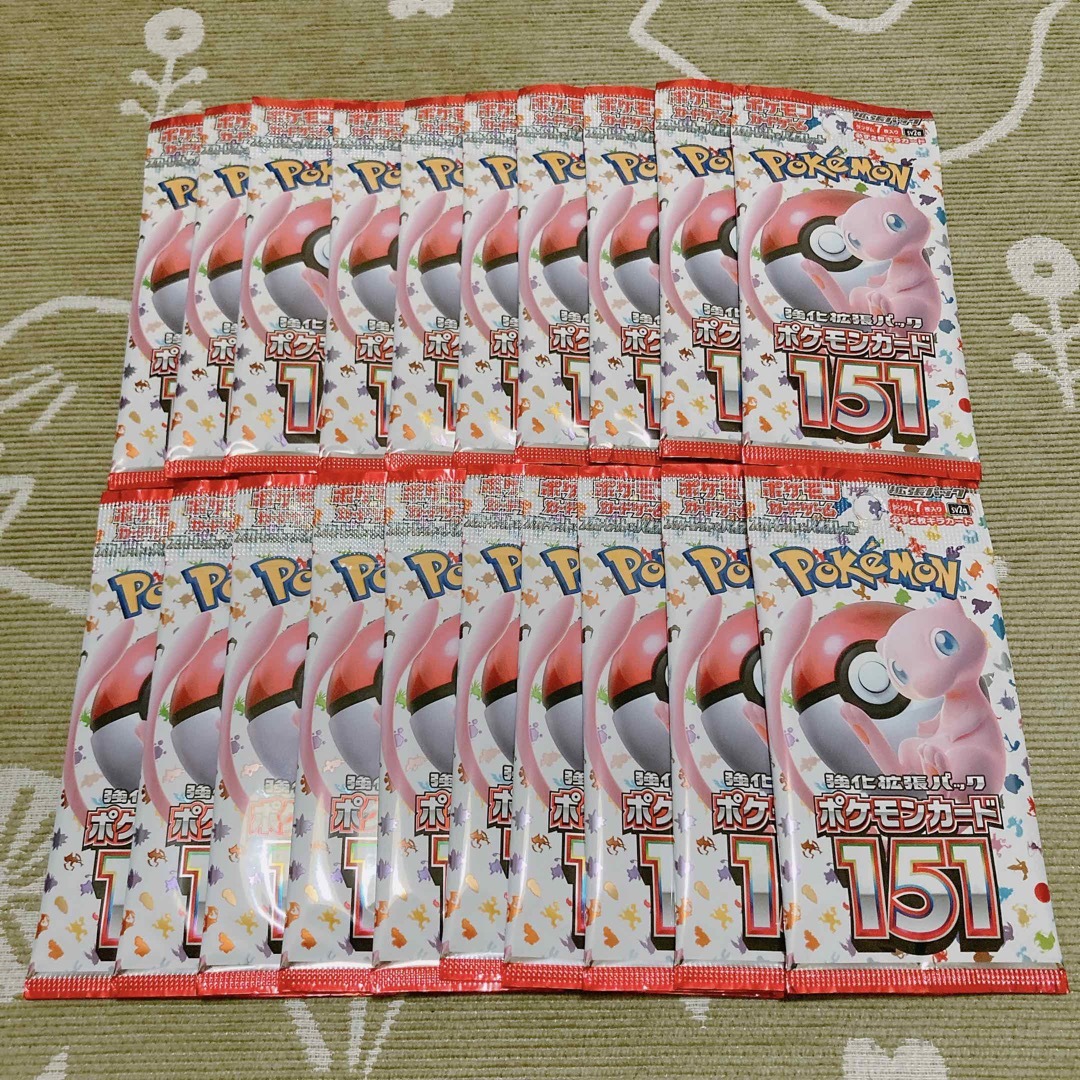 ポケモンカード151 24パック　バラ売り