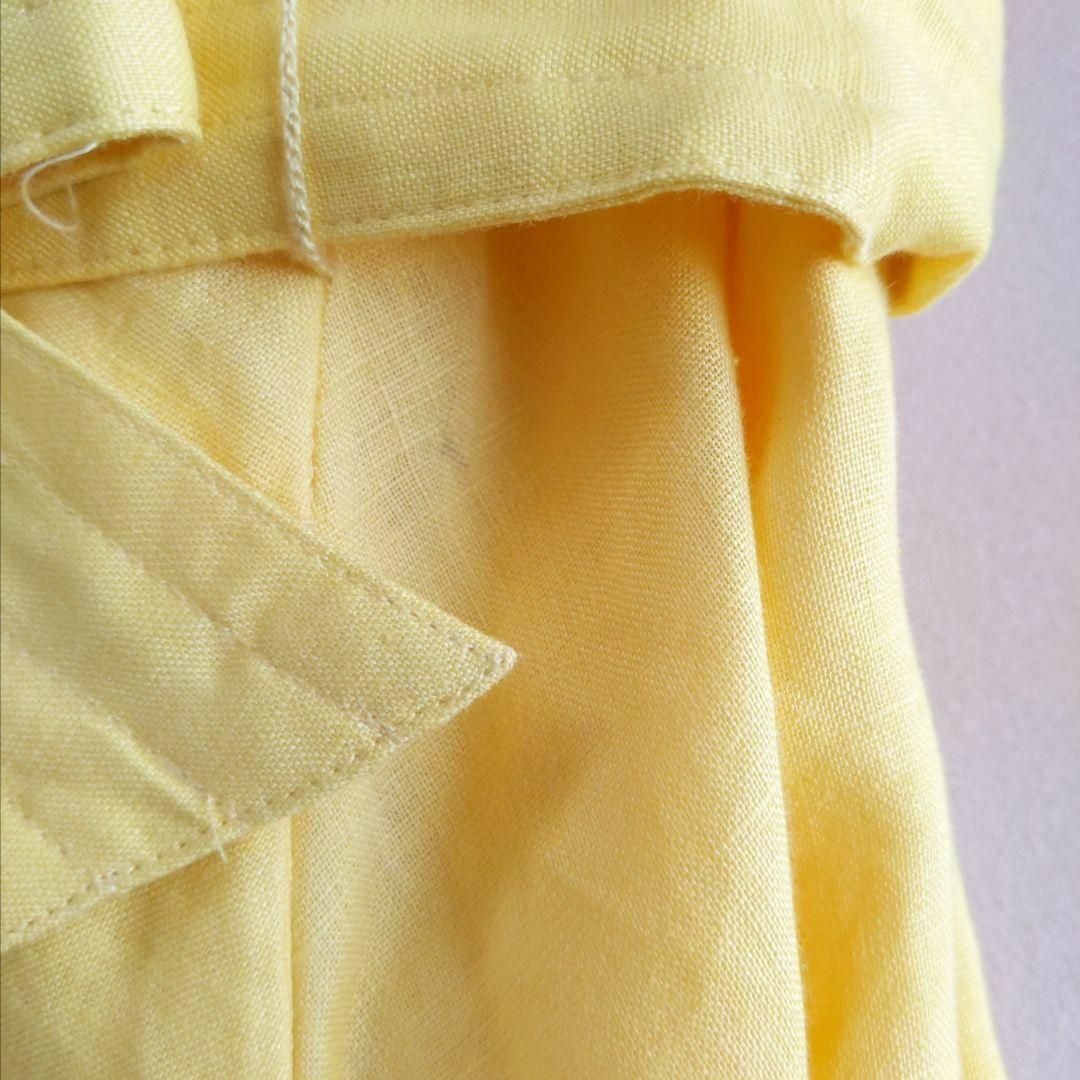 Mila Owen(ミラオーウェン)の【タグ付き未使用】ミラオーウェン　リネン100%　ロングスカート　ミモレ丈 レディースのスカート(ロングスカート)の商品写真