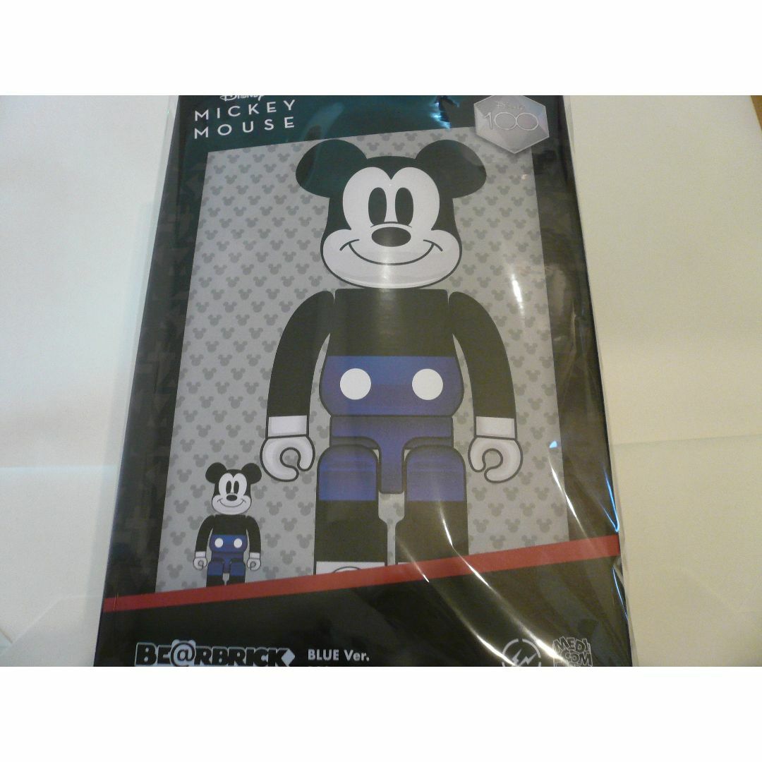 BE@RBRICK MICKEY MOUSE BLUE 400%