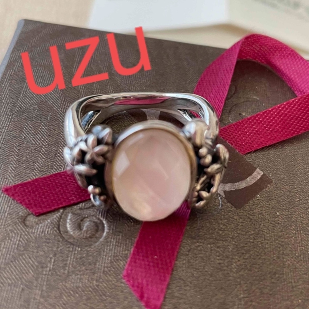 uzu ピンク蝶貝リング レディースのアクセサリー(リング(指輪))の商品写真