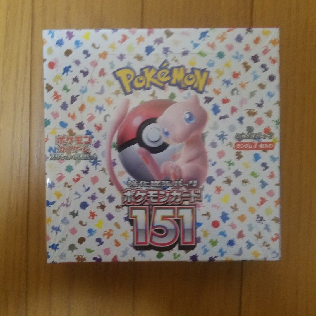お値打ち ポケモンカード 151 新品未開封シュリンク付 エンタメ/ホビー