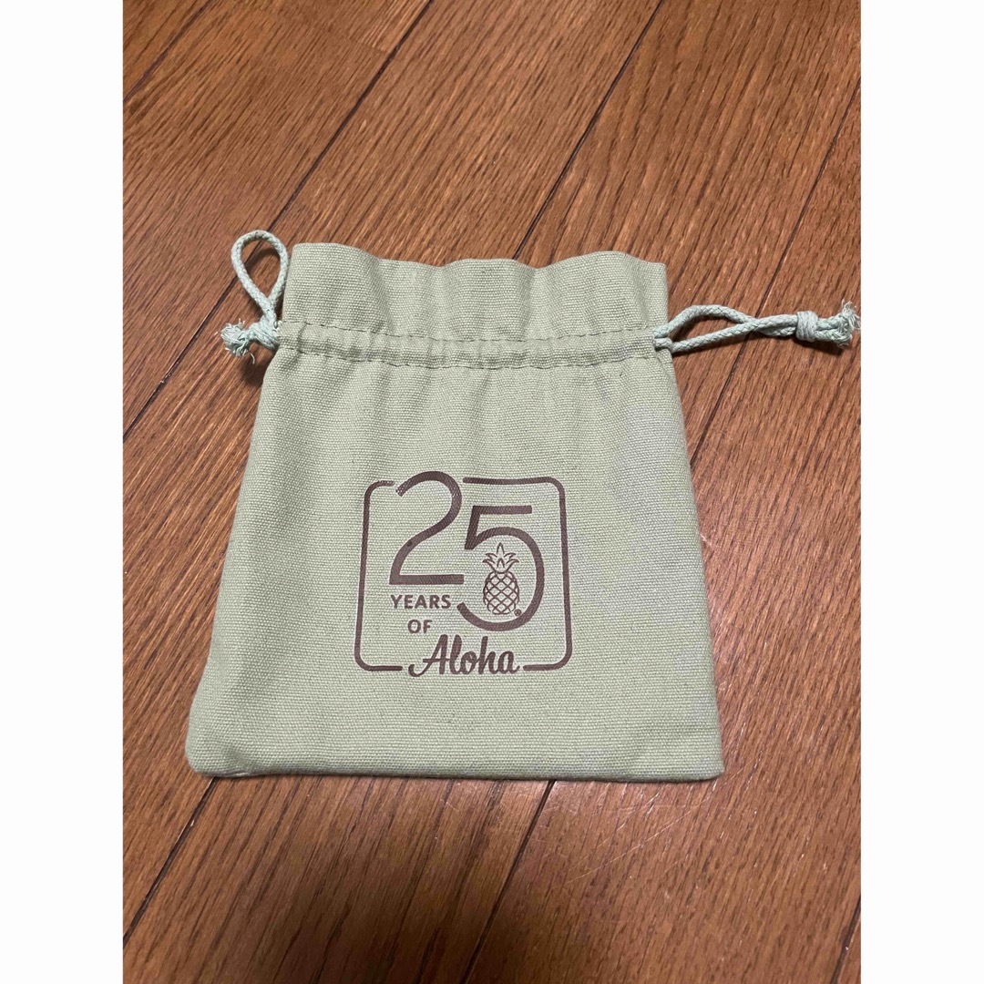 ホノルル・クッキー(ホノルルクッキー)の【新品未使用】【限定】ホノルルクッキー 巾着袋 25周年 レディースのバッグ(ショップ袋)の商品写真