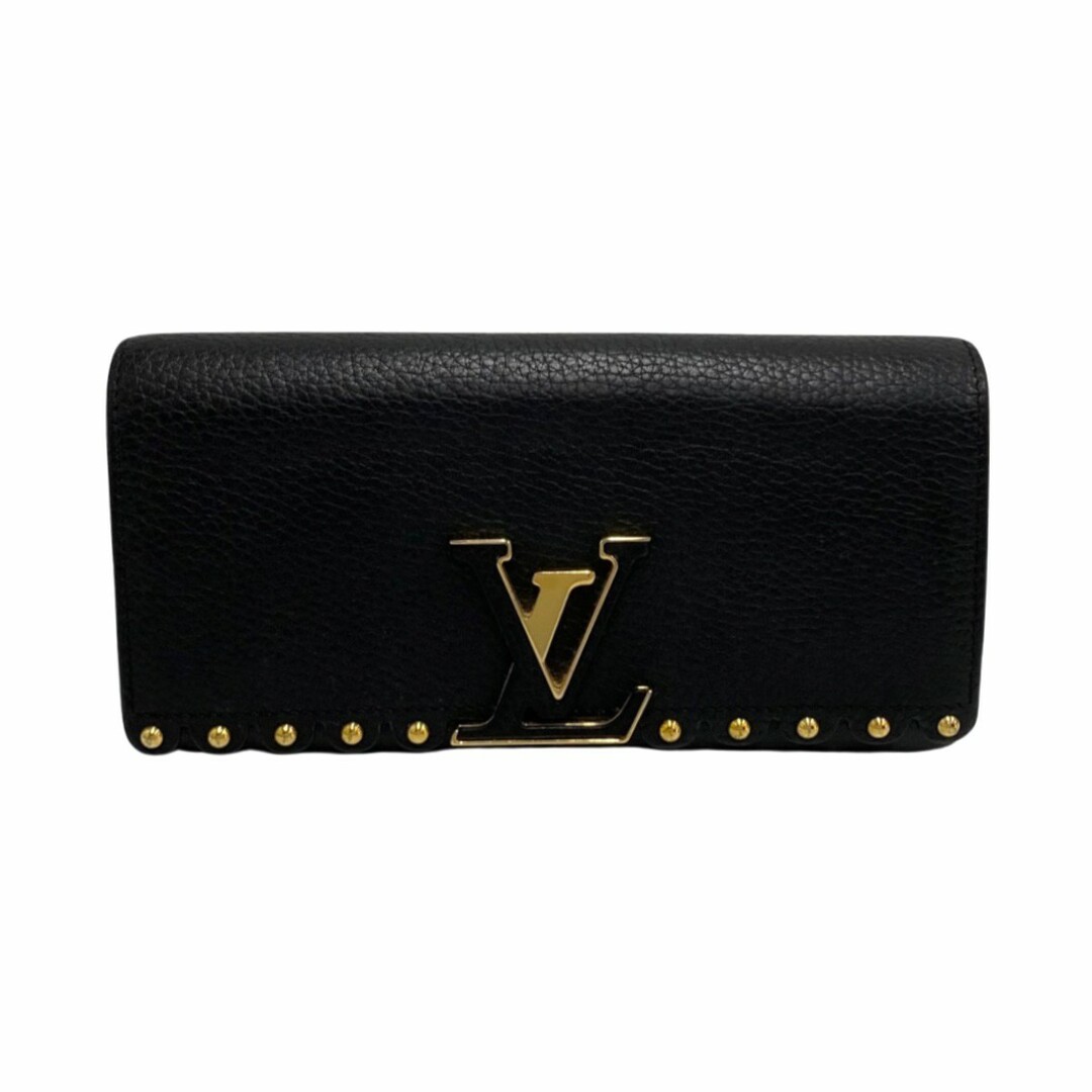 極 美品 袋付き LOUIS VUITTON ルイヴィトン ロゴ 金具 ポルトフォイユ