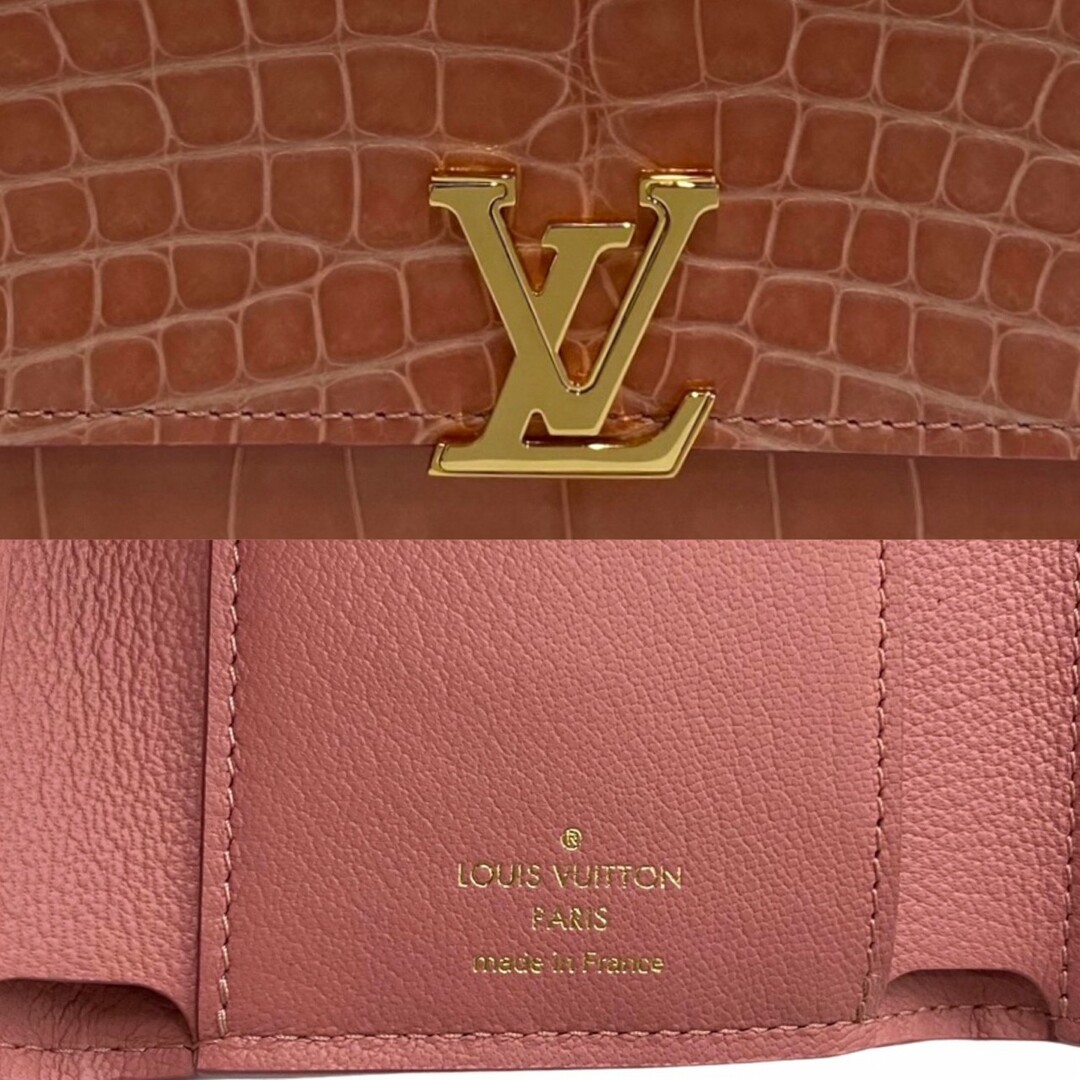 ルイヴィトン 財布  LOUIS VUITTON カプシーヌコンパクト 赤