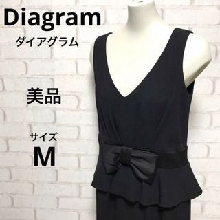 グレースコンチネンタル(GRACE CONTINENTAL)の美品 Diagram ダイアグラム サイズ38 ワンピース(その他ドレス)