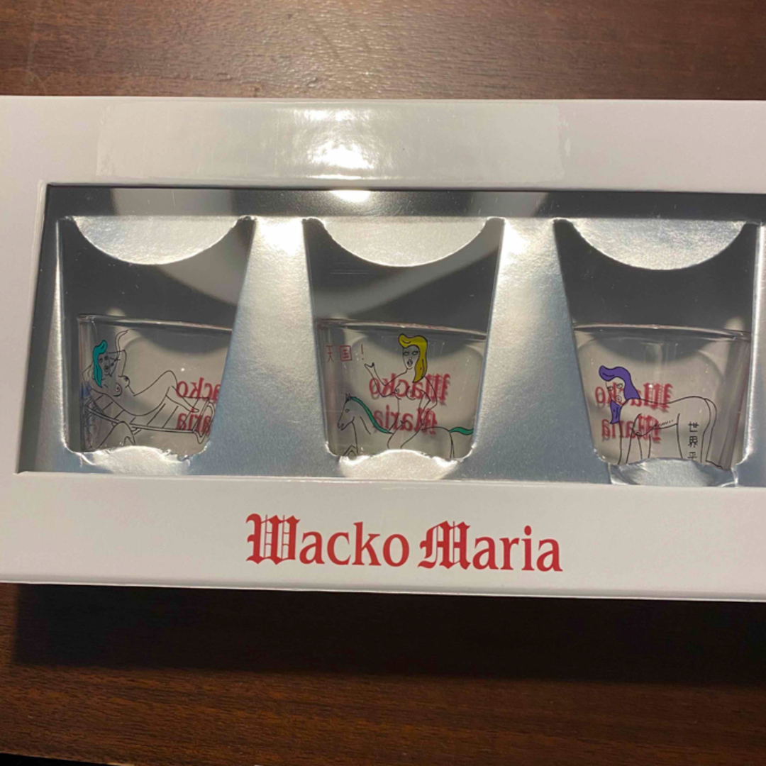 WACKO MARIA(ワコマリア)のWACKO MARIA SHOT GLASS インテリア/住まい/日用品のキッチン/食器(グラス/カップ)の商品写真