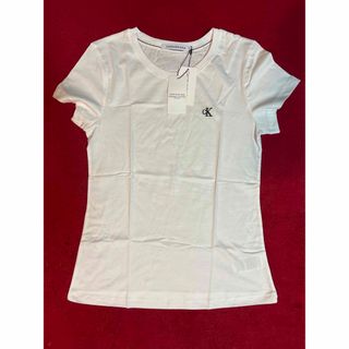 カルバンクライン(Calvin Klein)のXSサイズ Calvin KleinオーガニックコットンTシャツ(Tシャツ(半袖/袖なし))