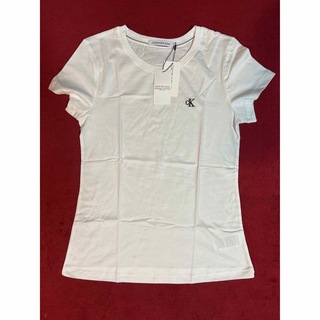 カルバンクライン(Calvin Klein)のLサイズ Calvin KleinオーガニックコットンTシャツ(Tシャツ(半袖/袖なし))