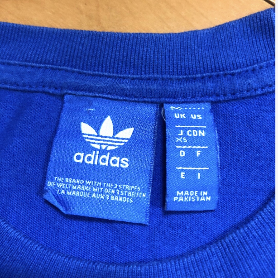 adidas(アディダス)のadidasブルービックロゴコットンT メンズのトップス(Tシャツ/カットソー(半袖/袖なし))の商品写真