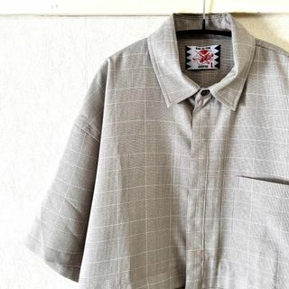 新品　ローズさん着用　23SS SUNFLOWER CHECK SHIRT