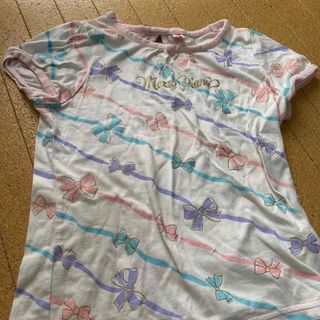 メゾピアノ(mezzo piano)のmezzo piano120センチ半袖Tシャツ(Tシャツ/カットソー)