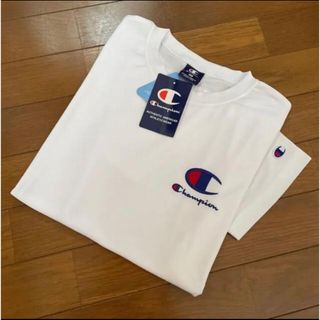 チャンピオン(Champion)の新品❤チャンピオン 速乾性Tシャツ160 レディースM 白(Tシャツ(半袖/袖なし))