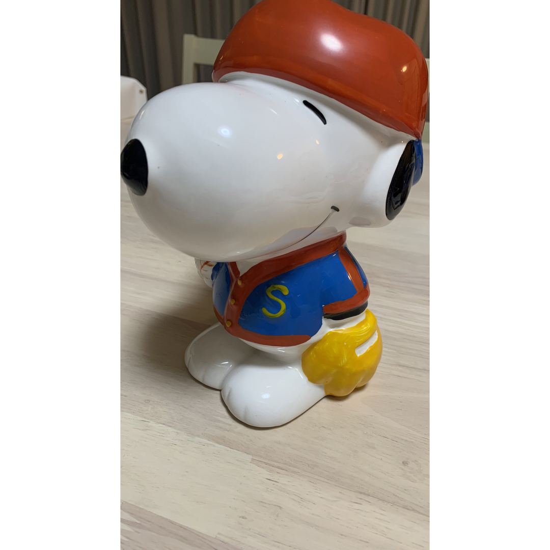 SNOOPY(スヌーピー)のスヌーピー　SNOOPY 貯金箱 ハンドメイドの生活雑貨(雑貨)の商品写真