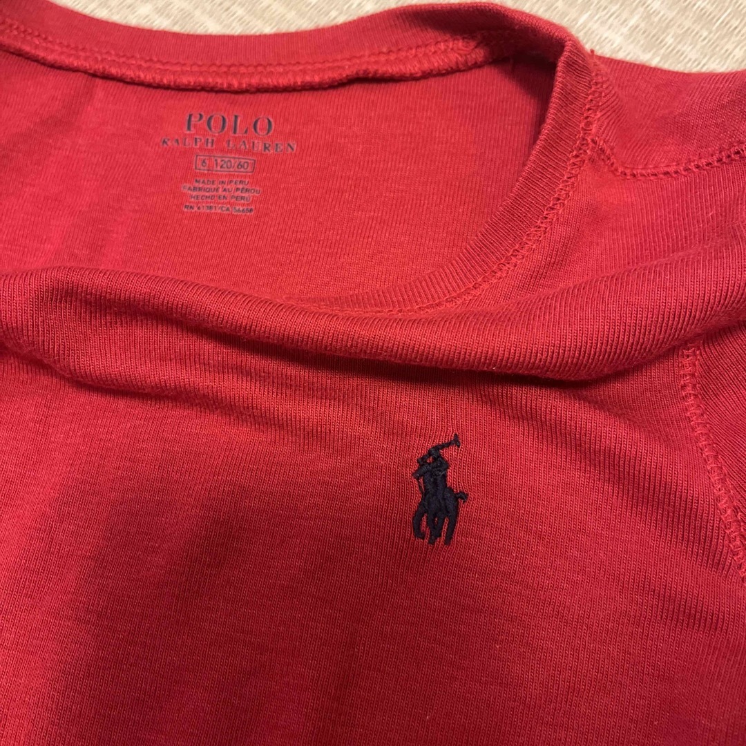 POLO RALPH LAUREN(ポロラルフローレン)のラルフローレン　Tシャツ(120) キッズ/ベビー/マタニティのキッズ服女の子用(90cm~)(Tシャツ/カットソー)の商品写真