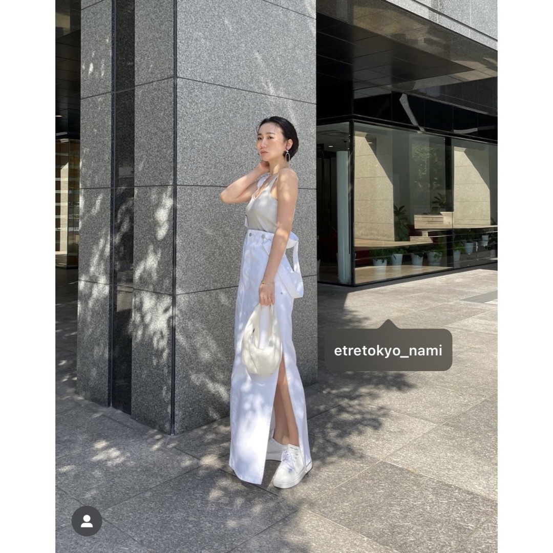 ETRE TOKYO - EDWIN×ETRETOKYO COREデニムハイライズサススカートの