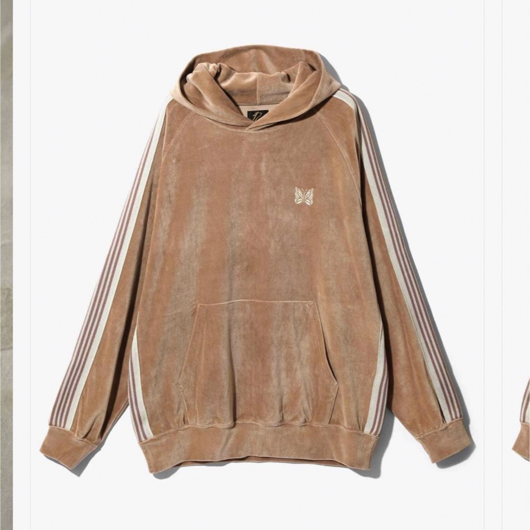 Needles(ニードルス)のNEEDLES/ニードルス/Track Hoody トラックパーカー ベロア メンズのトップス(パーカー)の商品写真