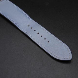 Hermes - 希少品 Apple watch HERMES 純正 ブルーラン レザーバンドの ...